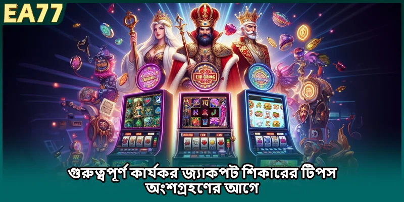গুরুত্বপূর্ণ কার্যকর জ্যাকপট শিকারের টিপস অংশগ্রহণের আগে