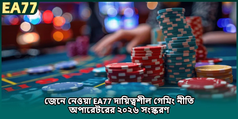 জেনে নেওয়া EA77 দায়িত্বশীল গেমিং নীতি অপারেটরের ২০২৬ সংস্করণ