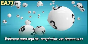 দীর্ঘকাল না আসা নম্বর কি - সম্পূর্ণ গাইড এবং বিশ্লেষণ EA77