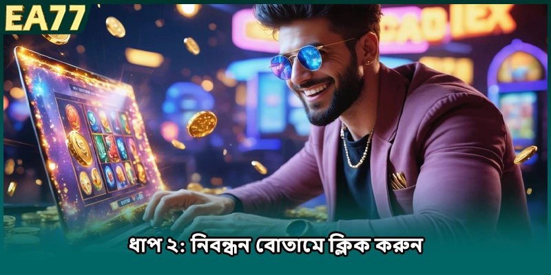 ধাপ ২: নিবন্ধন বোতামে ক্লিক করুন